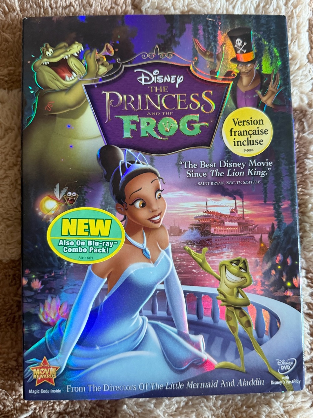 Disney The Princess and the Frog DVD Collectors Combo Pack